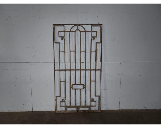 1920,s Elegant Cast Iron Panel # 195586 Shipping is not a 1.00 Shipping is not free please contact us before purchase Thanks