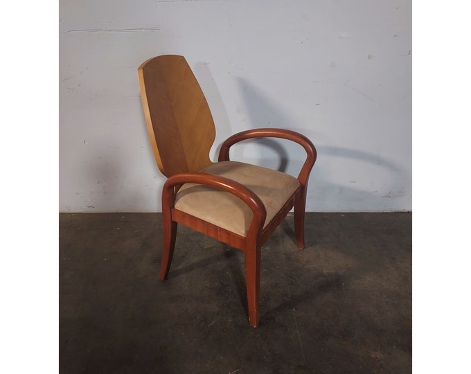 Elegant 1950,s Maple And Cherry Arm Chair # 191980 Shipping is not free please conatct us before purchase Thanks