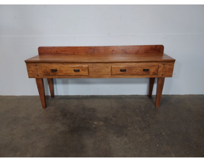 Unique 1890's Two Drawer Work Table # 189449 Shipping is not free please conatct us before purchase Thanks