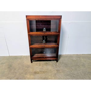 Three Stack Barrister Bookcase # 200265 Shipping is not a 1.00 Shipping is not free please contact us before purchase Thanks