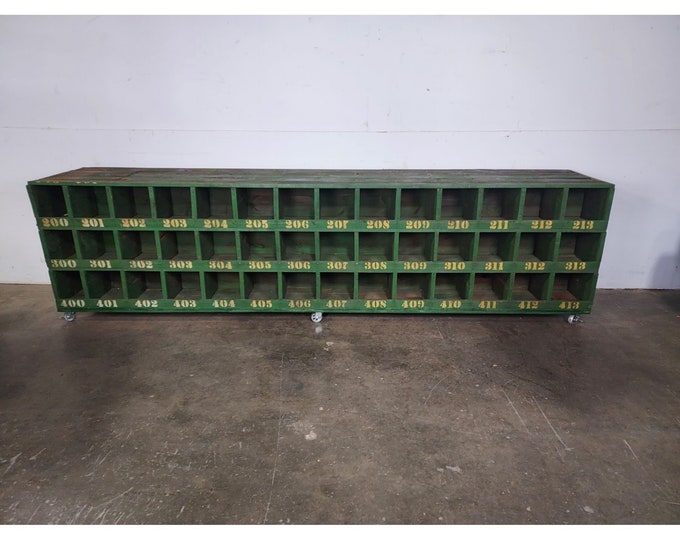 1930,s Double Sided 84 Cubby Counter #  193405 Shipping is not free please conatct us before purchase Thanks