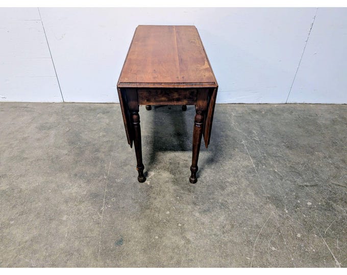 Mid 1800,s Drop Leaf Table # 200028 Shipping is not a 1.00 Shipping is not free please contact us before purchase Thanks