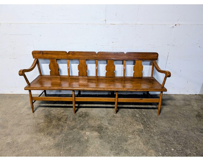 1840.S PENNSYLVANIA DEACONS BENCH # 198935 Shipping is not a 1.00 Shipping is not free please contact us before purchase Thanks