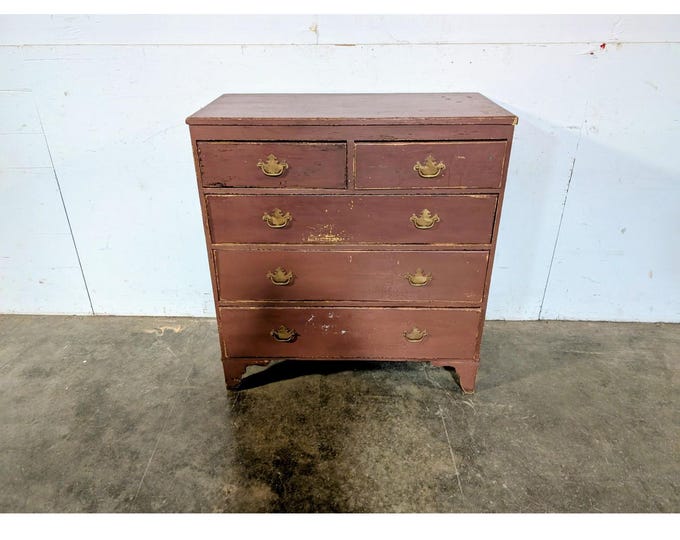 1780,s Five Drawer Chest Of Drawers # 197929 Shipping is not a 1.00 Shipping is not free please contact us before purchase Thanks