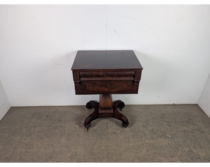 1840,s Two Drawer Mahogany Table # 197568 Shipping is not a 1.00 Shipping is not free please contact us before purchase Thanks