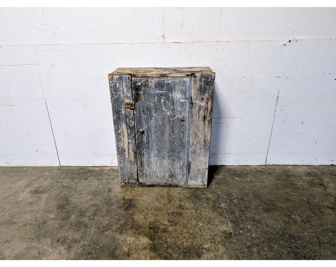 Early 1800,s One Door Cupboard # 198643 Shipping is not a 1.00 Shipping is not free please contact us before purchase Thanks