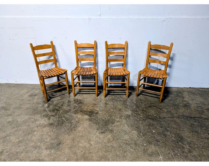 Set Of Four 1920,s Oak Chairs # 201076 Shipping is not a 1.00 Shipping is not free please contact us before purchase Thanks