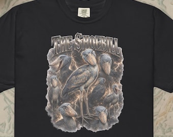 Shoebill Stork Shirt | Funny Bootleg Bird Tee | Cryptid Shoebill Graphic TShirt