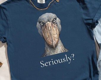 Shoebill Bird T-Shirt | Sarcastic Wildlife Lover Tee