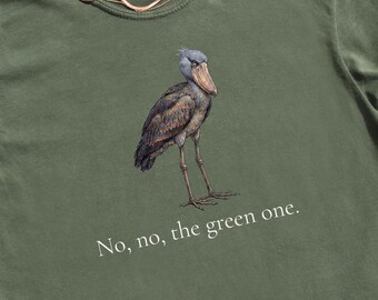 Shoebill Stork Pride and Prejudice Darcy Quote Shirt, Literary Humor Tee