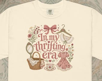 In My Thrifting Era | Thrifting T Shirt Gift for Thrifter, Thrift Store Tee