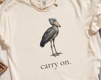 Shoebill Stork Shirt | Dry Humor Bird Lover Tee