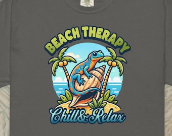 Beach Therapy Salamander Shirt for the Beach Lover with Coastal Vibes