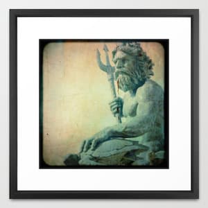 Neptune Photograph Greek Mythology God of the Sea King Neptune image 2