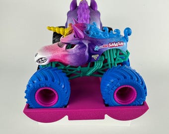 Soporte para Monster Truck a escala 1:24: admite camiones a escala 1/64