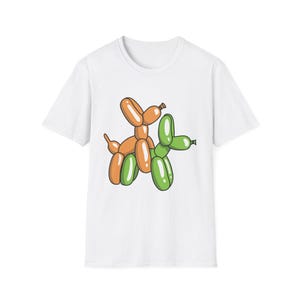 Balloon Animal T-Shirt, Fun Pet Art Tee, Unisex Graphic Top