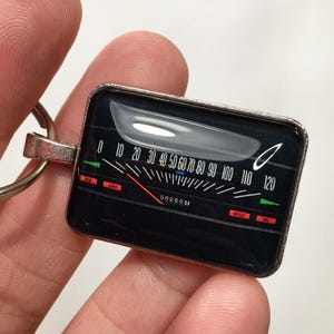 Weinlese-Chevrolet Impala 120 MPH Tachometer Gauge 1,2 "runder Schlüsselbund