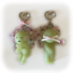 pretty smiski keychains