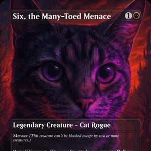 Custom Magic the Gathering Card - Digital image + NON-FOIL Physical Card