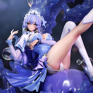 Beauty Cantarella 3D Print Figurine STL |Cute Elegant Anime Girl Stl Model | Resin Statue Stl Digital Download | Collectible Figurine Stl