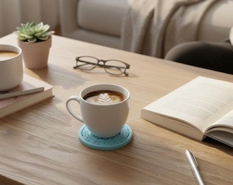 Celtic Knot Coaster | Nordic Inspired Drink Coaster | Modern Table Protection