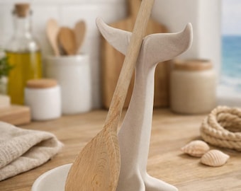 Whale Fin Spoon Rest
