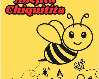 Abejita Chiquitita Coloring Book