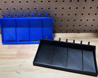 Pegboard Tape Measure Holder - 3D Printed - Pick your color