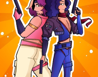 GAME GYARU SWAP - glossy print