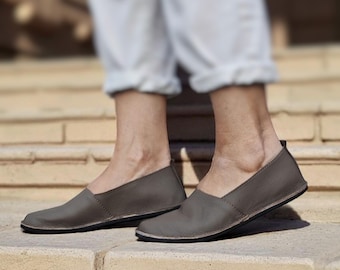 Patrón de zapatos descalzos DIY: Tutorial de alpargatas para mujer (Descargar PDF, tallas 37-42)