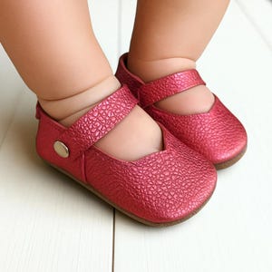Baby Shoe Sewing Pattern: Ballet & Mary Jane Styles (PDF Download, 6-30 Months)