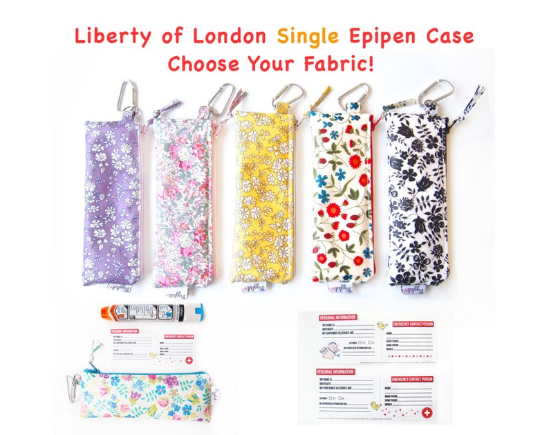 Custom Single EpiPen Case / Insulin Pen Case with Medical ID Etsy