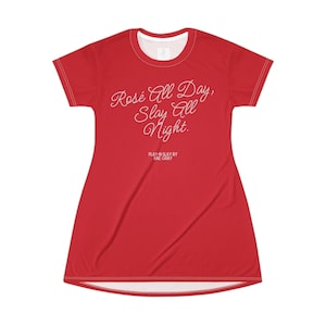 Chic Rose All Day T-Shirt Dress