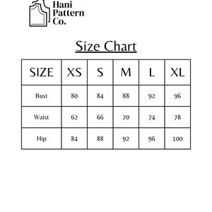 BABYDOLLTOP SEWING PATTERN | A4 & Us Letter Paper Size image 5