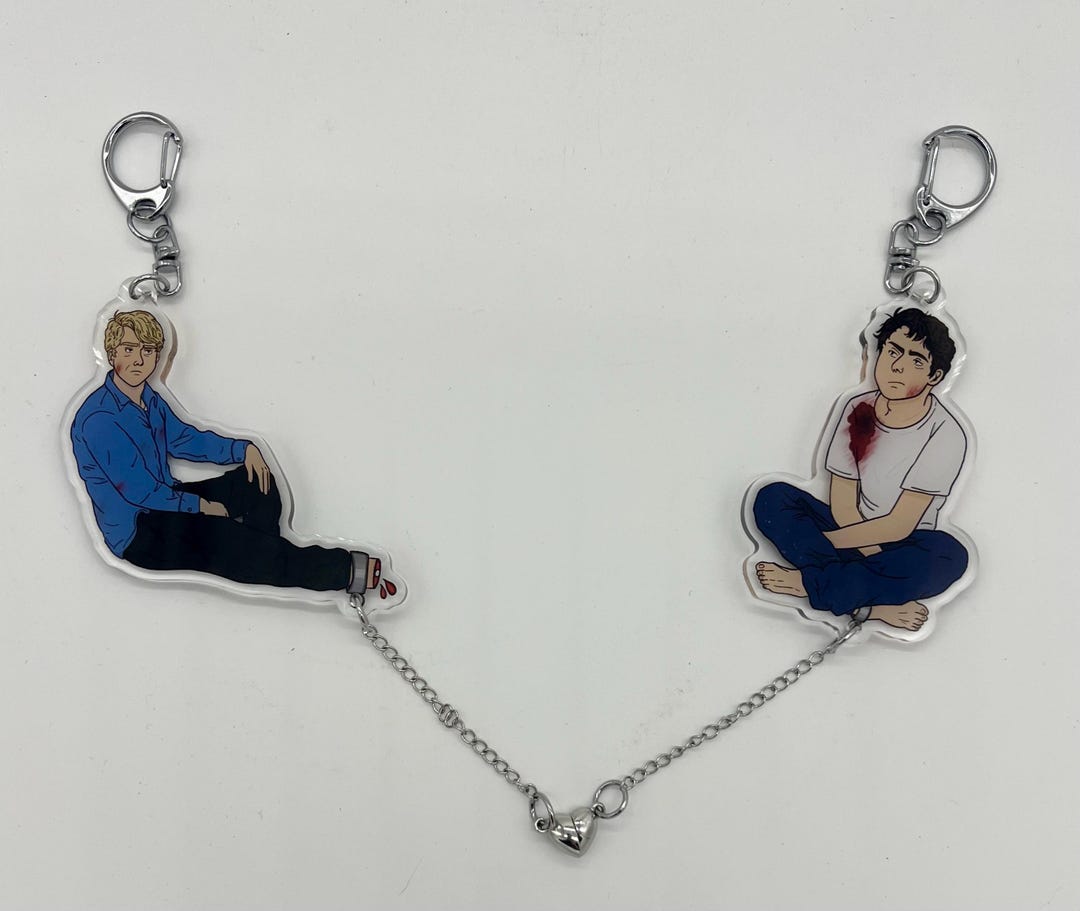 Chainshipping Adam and Lawrence Keychain (saw) - Etsy