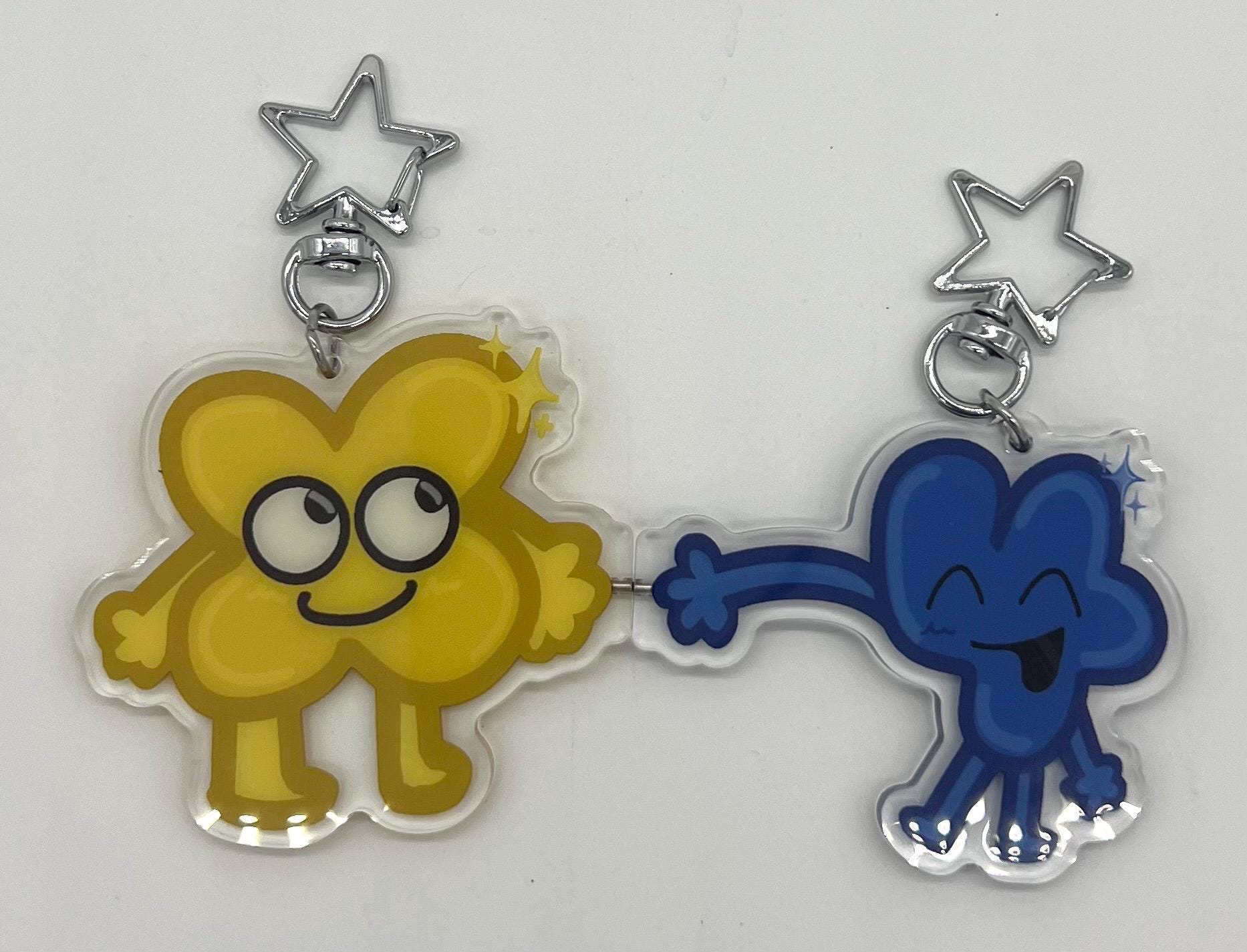 DISCOUNTED Four and X Bfb Matching Magnetic Keychains 4x - Etsy Israel