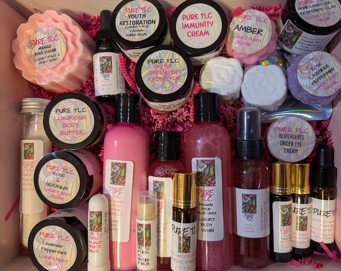 Natural Beauty Mystery Box, Spa Aromatherapy Skincare Gift Set