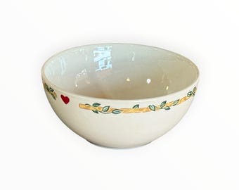 Tazón para cereales con forma de casita de pájaros de Thomson Pottery