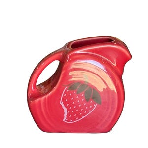 Fiestaware FTCCO Mini Pitcher Strawberry