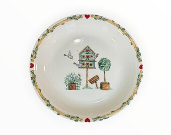 Thomson Pottery Birdhouse Salad Plate