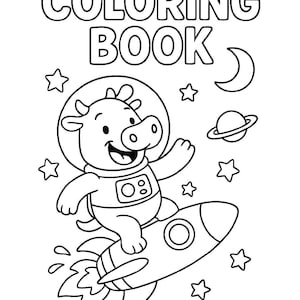 animal colouring book