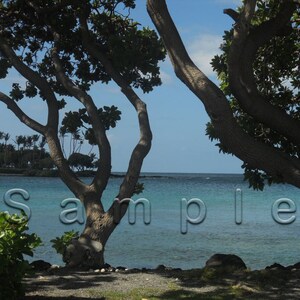 Big Island Hawaii - tranquil seascape (2 images included)