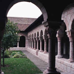 New York 2003 Cloisters Garden 2 images image 2