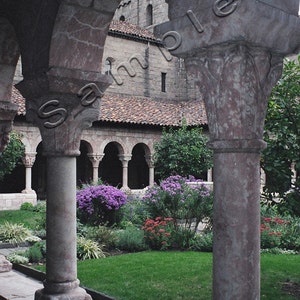 New York 2003 Cloisters Garden 2 images image 1