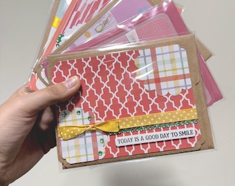 Handmade Greeting Card Set of 5 | Assorted All Occasion Cards