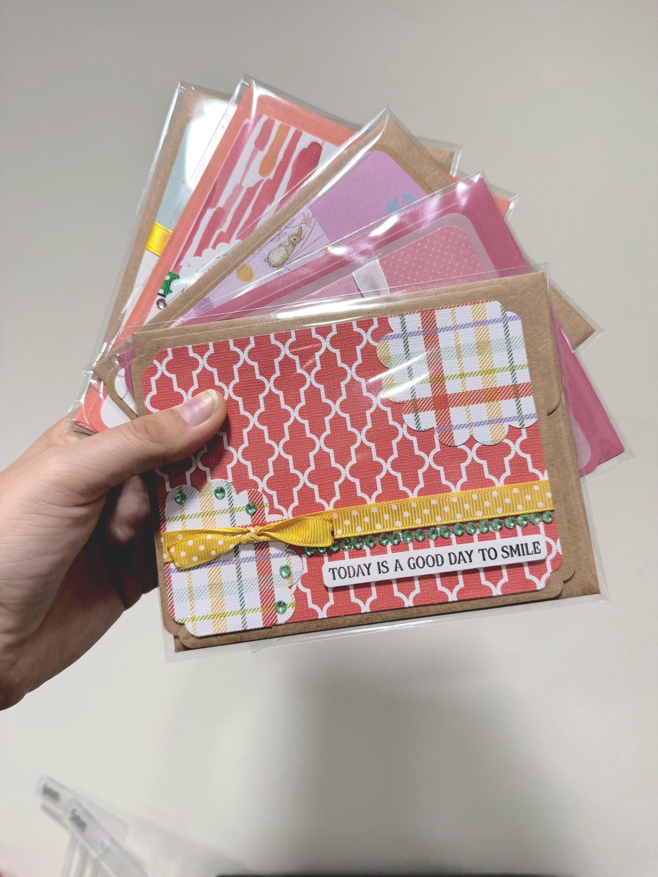 Handmade Card Set Handmade Greeting Card Set of 5 | Assorted All Occasion Cards - Etsy