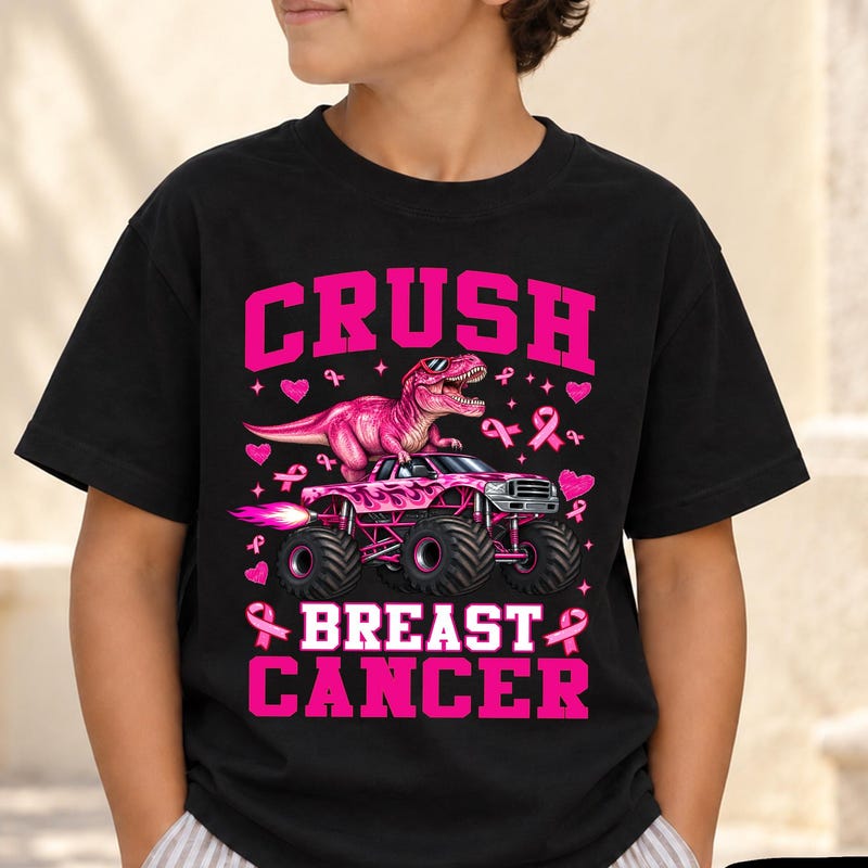Boy Kids Pink Breast Cancer - Etsy