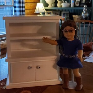 Hutch/Bookcase for 18 inch Doll