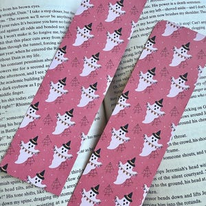 Spooky Cute Halloween Bookmark – Witchy Bookish Gift | Cute Bookmark for Readers | Bookish Girl | Bookish Gift | Fall Bookmark | Book lover