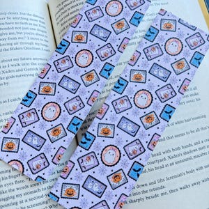 Spooky Cute Halloween Bookmark – Witchy Bookish Gift | Cute Bookmark for Readers | Bookish Girl | Bookish Gift | Fall Bookmark | Book lover